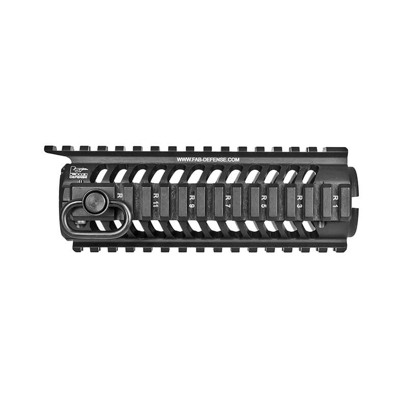 NFR Carbine Length Aluminum Quad Rail - FAB Defense