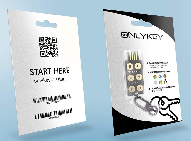 OnlyKey FIDO2 / U2F Security Key & Password Manager - OnlyKey