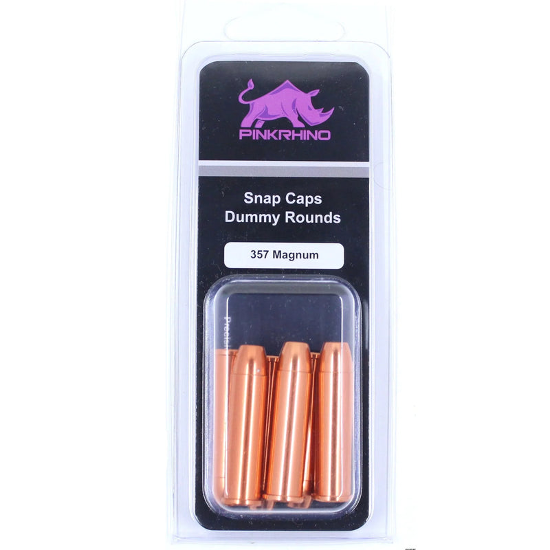 Pink Rhino Snap Caps Dummy Rounds, .357 Magnum - 5 st.