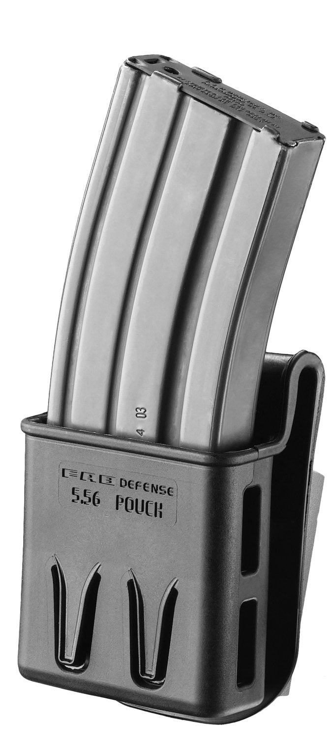 Polymer Magazine Pouch w/Belt Paddle for 5.56 Magazine - FAB Defense