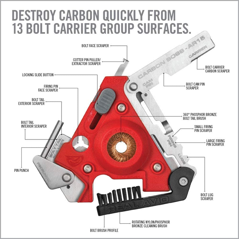 Real Avid AR - 15 Carbon Boss - Real Avid