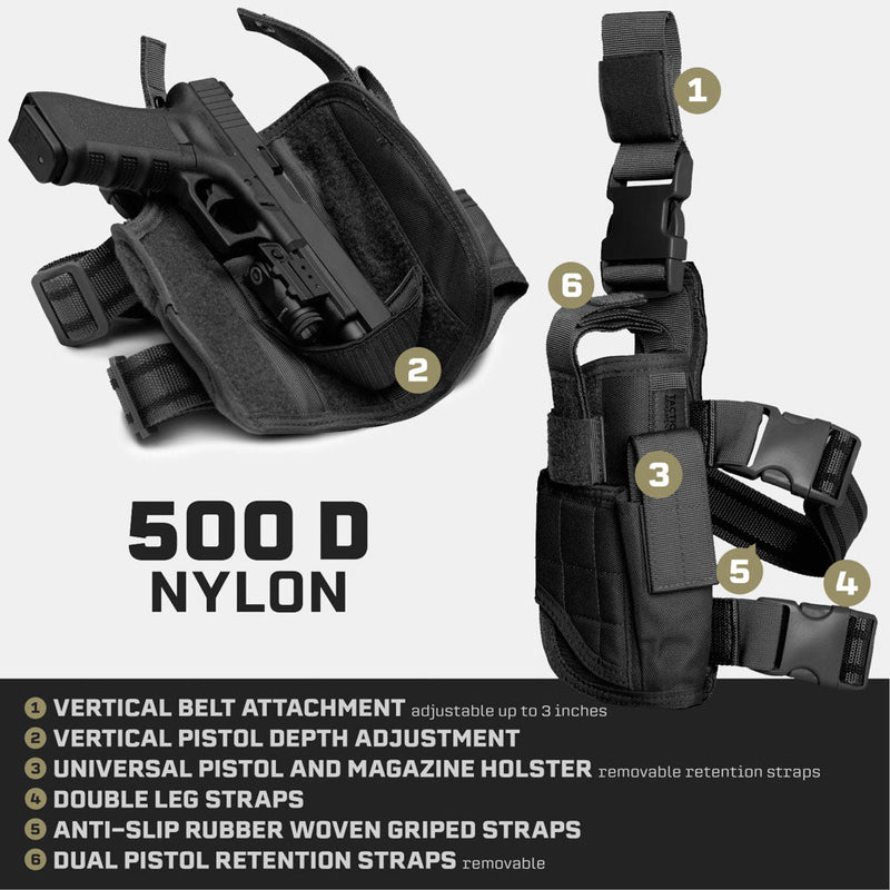 Universal Drop Leg Holster - Tacticon