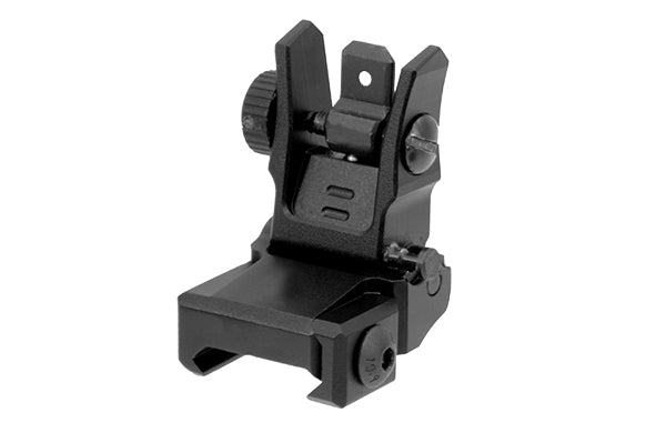 UTG® Low Profile Flip - up Rear Sight with Dual Aiming Aperture - Leapers, Inc.