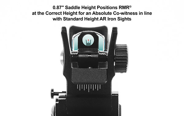 UTG® Super Slim Picatinny RMR® Mount, Absolute Co - witness - Leapers, Inc.