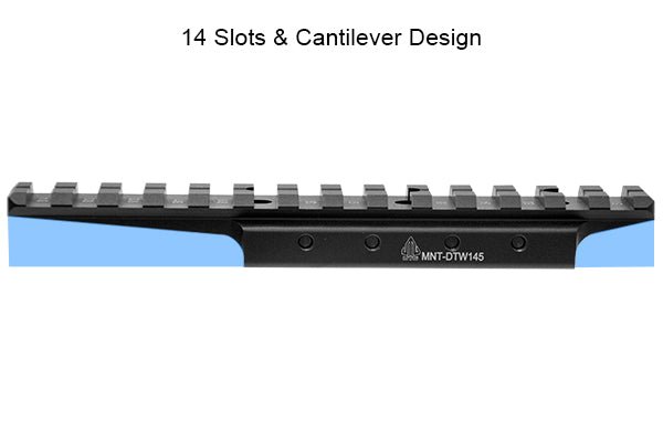 UTG Universal Dovetail to Picatinny/Weaver Rail Adaptor - Leapers, Inc.