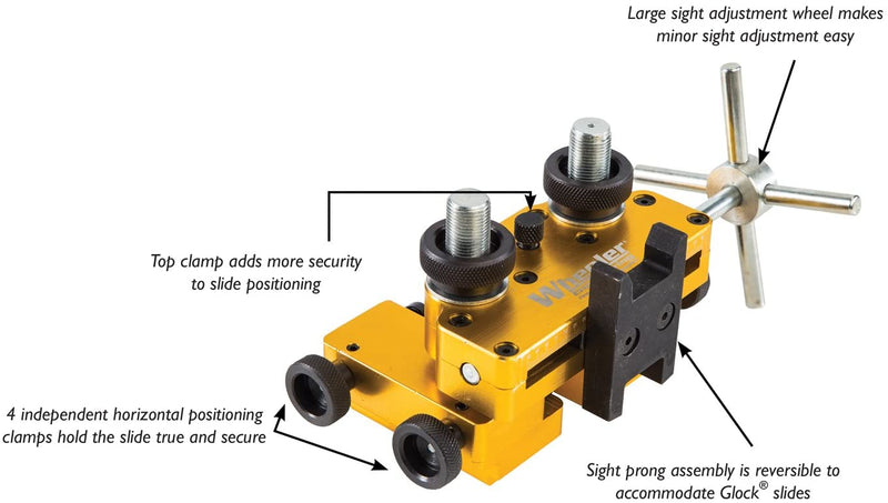 Wheeler Armorer's Handgun Sight Tool - Wheeler